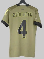 AC Milan 2022/23 Third Shirt - Bennacer #4 (S)