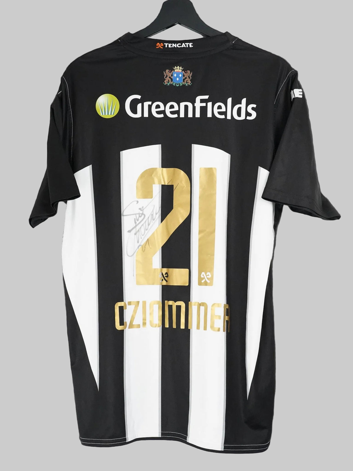 Heracles Almelo 2014/15 Signed Home Shirt - Cziommer #21 (L)