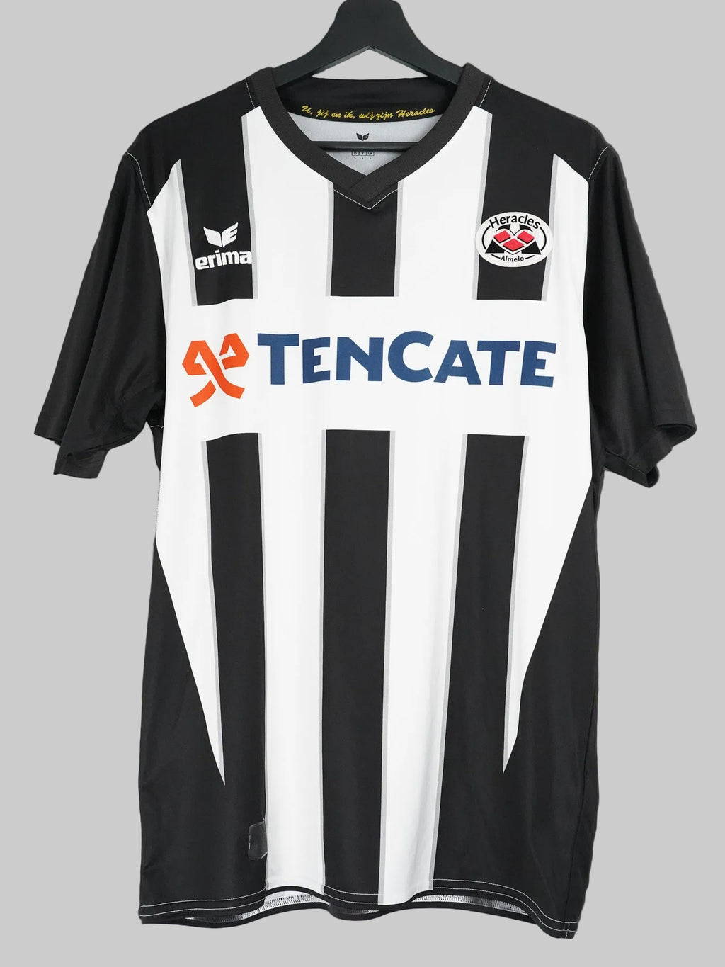 Maillot domicile signé d’Heracles Almelo 2014/15 - Cziommer n°21 (L)