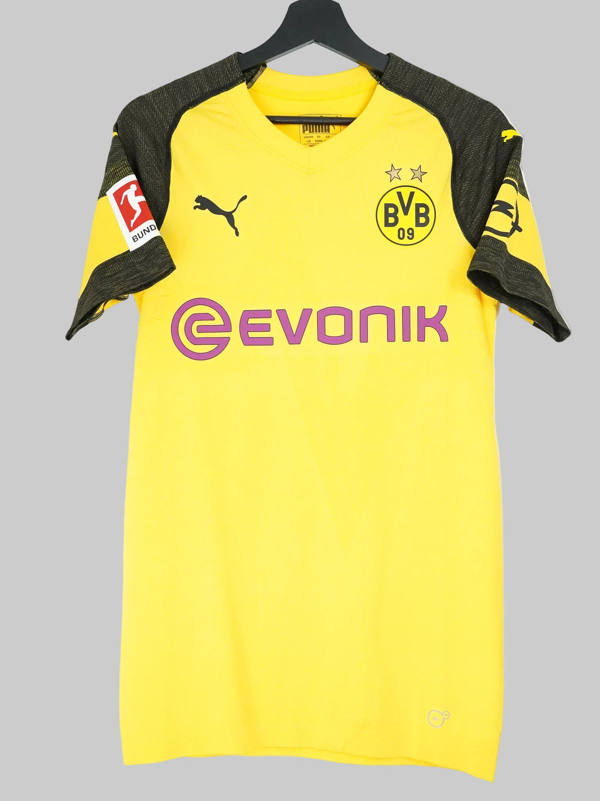 Camiseta Local de Partido del Borussia Dortmund 2018/19 - Isak #14 (L)