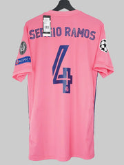 Maillot extérieur du Real Madrid 2020/21 - Sergio Ramos n°4 - (M)
