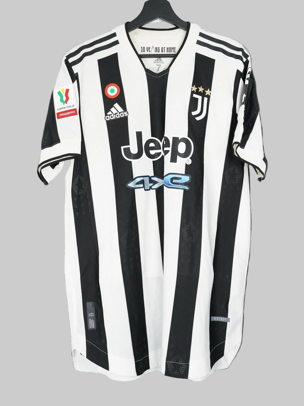 Juventus 2021/22 Matchworn Home Shirt - Zakaria #28 (L/XL)