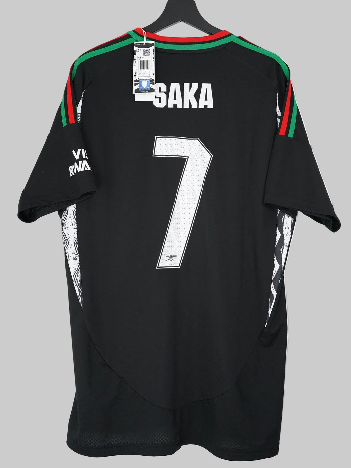 Camiseta Visitante Arsenal 24/25 - Saka #7 (XL)