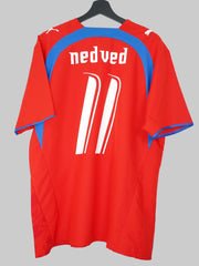 Maillot domicile de la République tchèque 2006/07 - Nedved n°11 (L)