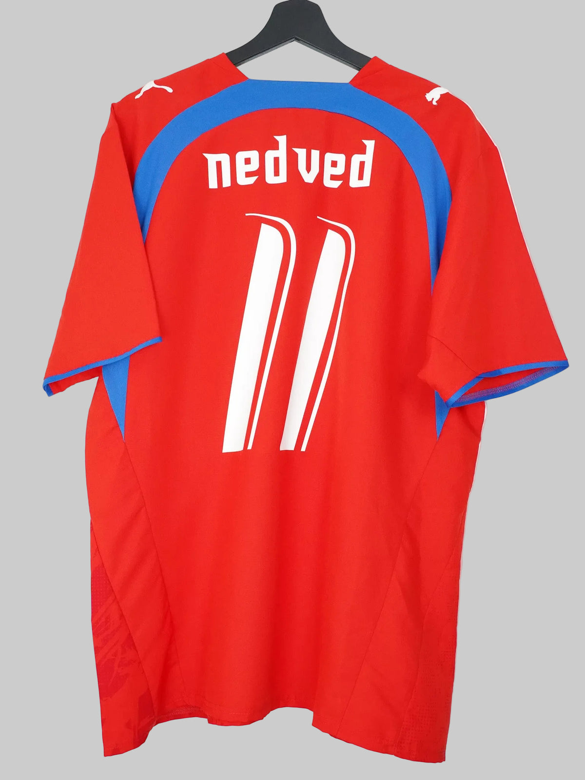 Maillot domicile de la République tchèque 2006/07 - Nedved n°11 (L)