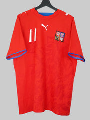 Maillot domicile de la République tchèque 2006/07 - Nedved n°11 (L)