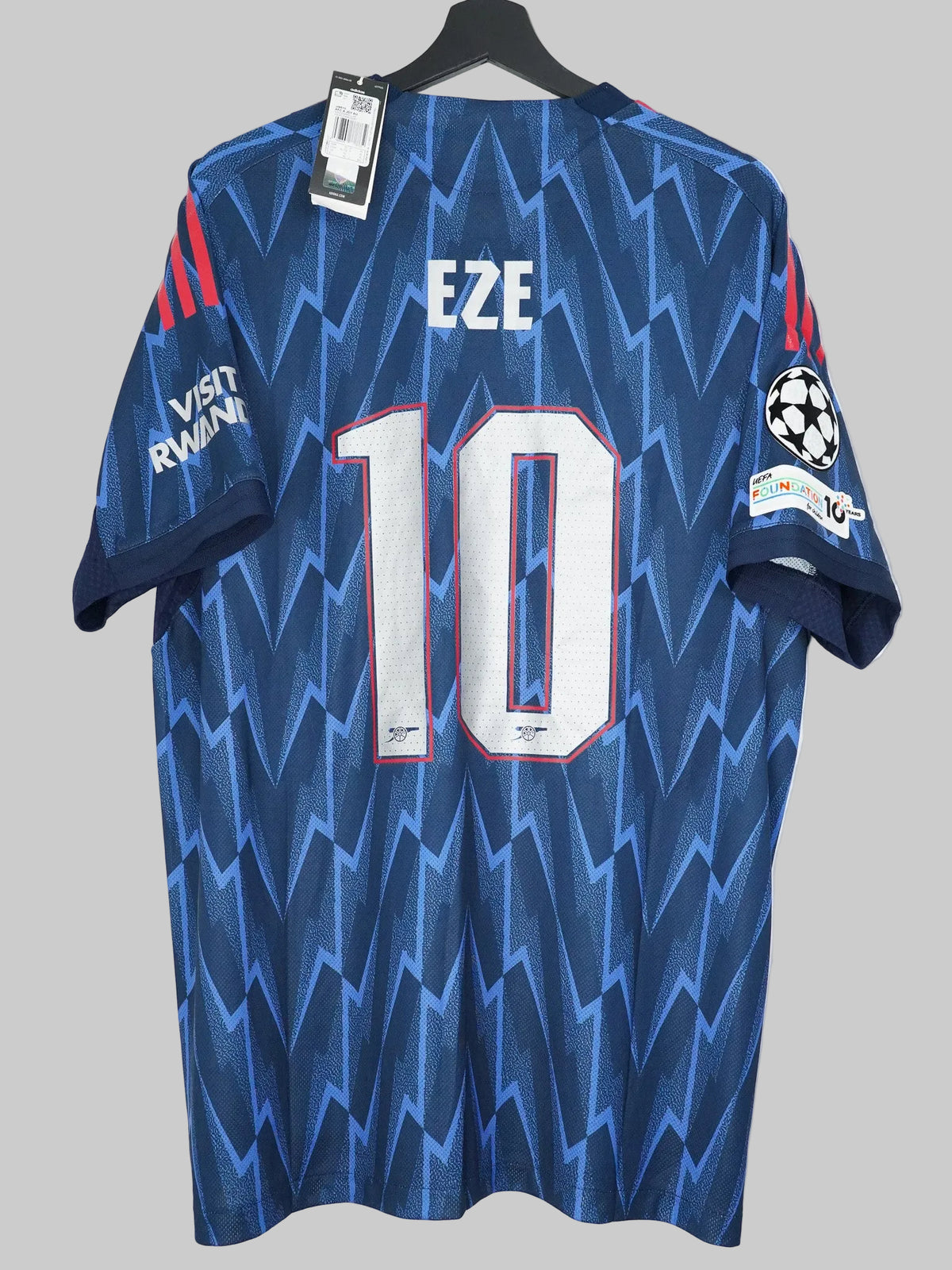 Arsenal Auswärtstrikot Authentic 2025/26 - Eze #10 (XL)