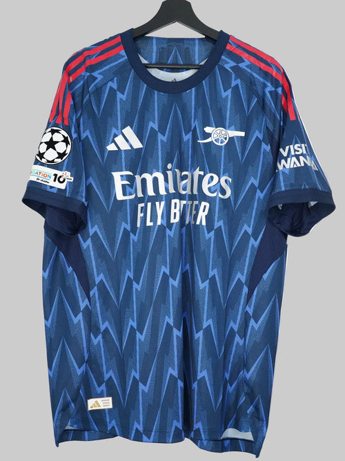 Camiseta Auténtica Visitante Arsenal 2025/26 - Eze #10 (XL)
