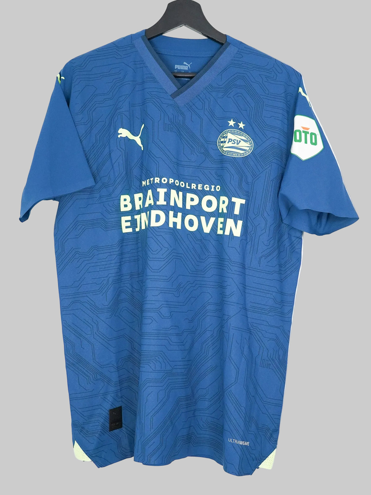 PSV 2023/24 Authentic Third Shirt - De Jong #9 (M)