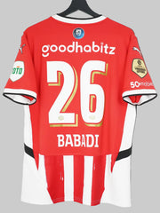 PSV 2023/24 Home Shirt - Babadi #26 (M)