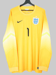 England 2014/15 Keeper Shirt - Hart #1 (L)