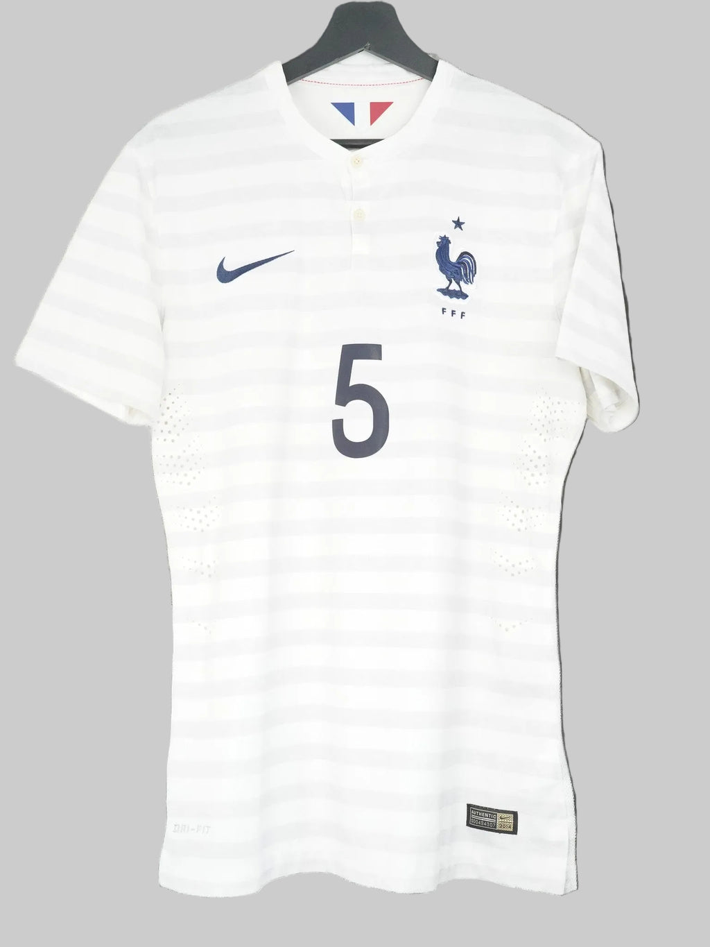 Maillot extérieur Authentic de la France 2014/15 - Sakho n°5 (M)