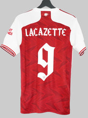 Camiseta de local del Arsenal 2020/21 - Lacazette #9 (Talla S)