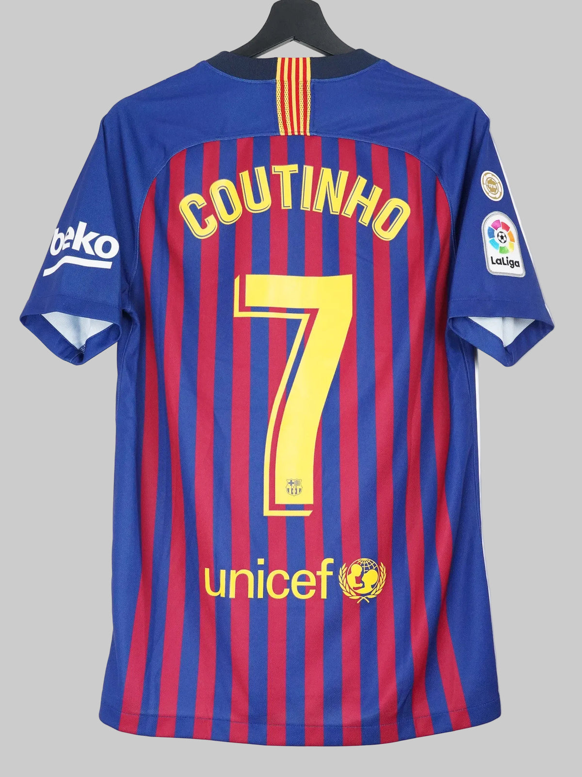 FC Barcelona 2018/19 Home Shirt - Coutinho #7 (S)