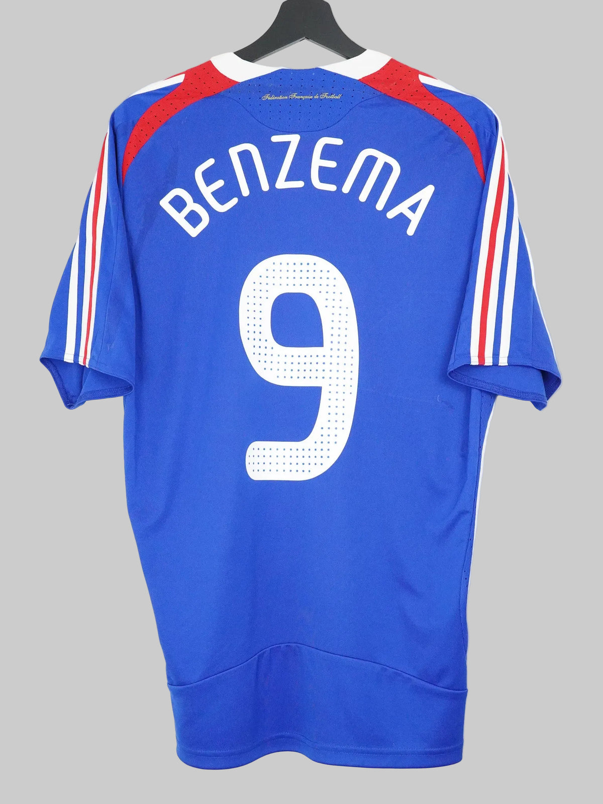 France 2008/09 Home Shirt - Benzema #9 (M)