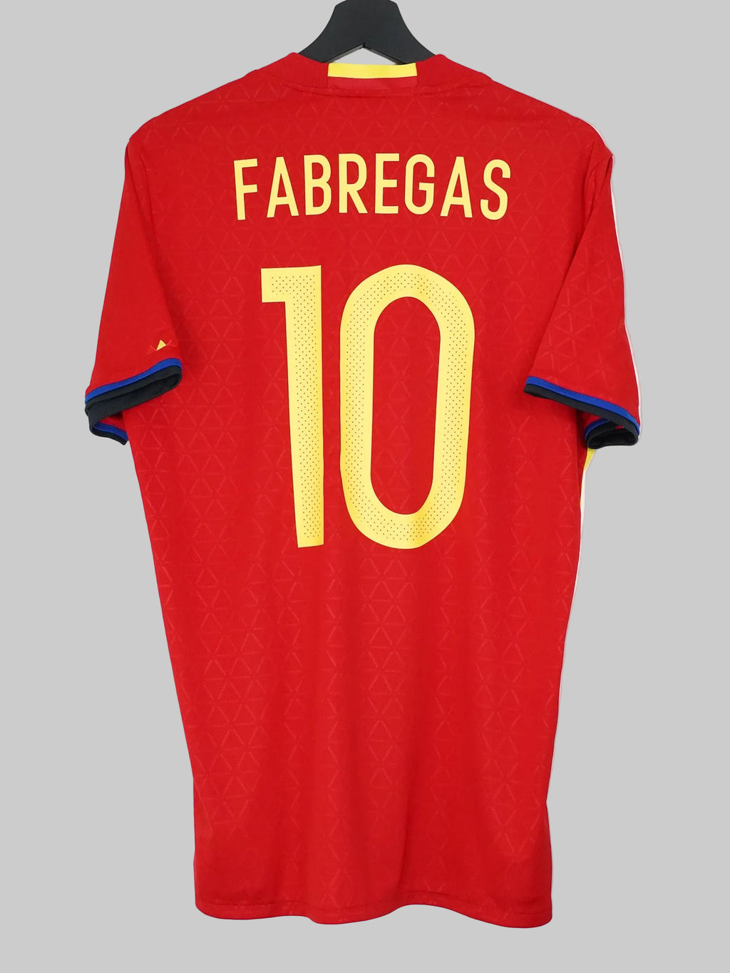 Spain 2016/17 Home Shirt - Fabregas #10 (M)