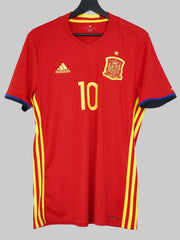 Maillot domicile de l’Espagne 2016/17 - Fabregas n°10 (M)