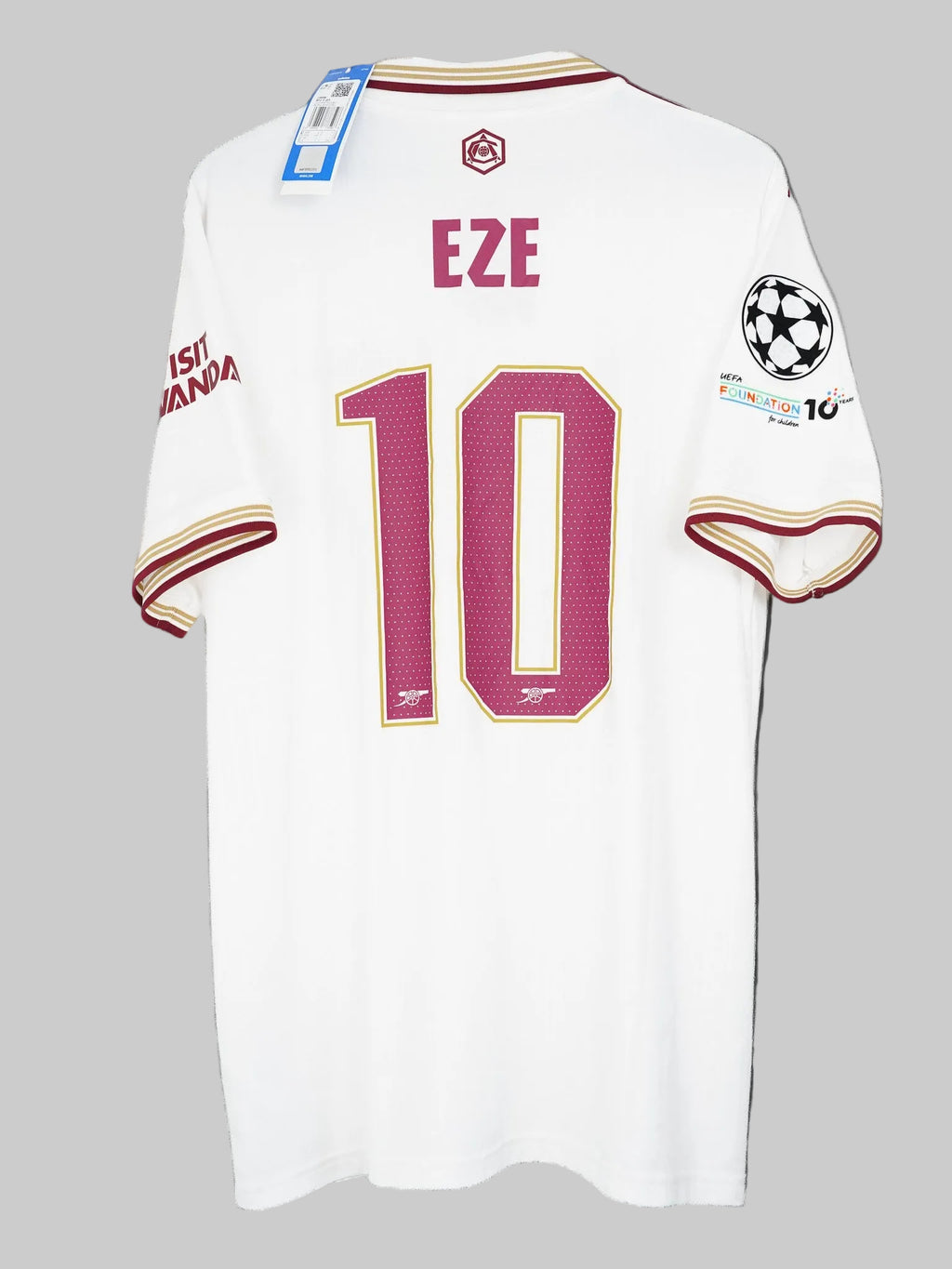 Camiseta Alternativa del Arsenal 2025/26 - Eze #10 (L)