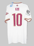 Camiseta Alternativa del Arsenal 2025/26 - Eze #10 (L)