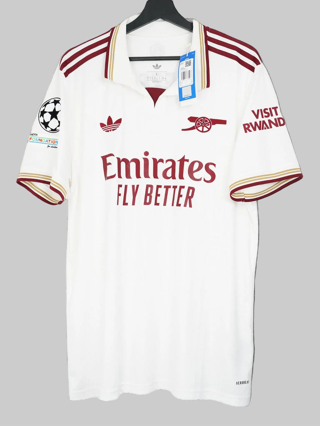 Camiseta Alternativa del Arsenal 2025/26 - Eze #10 (L)