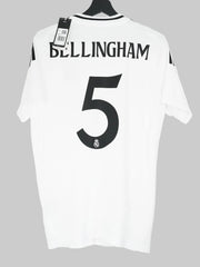 Camiseta de local del Real Madrid 2024/25 - Bellingham #5 (S)