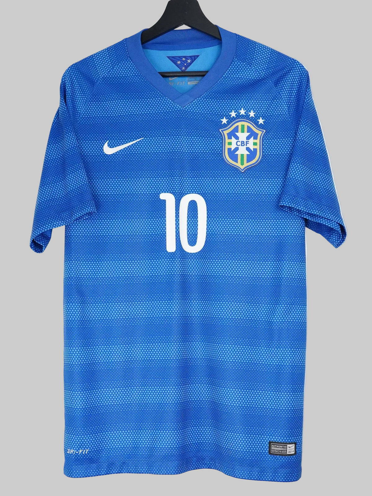 Brazil 2014/15 Away Shirt - Neymar JR #10 (M)
