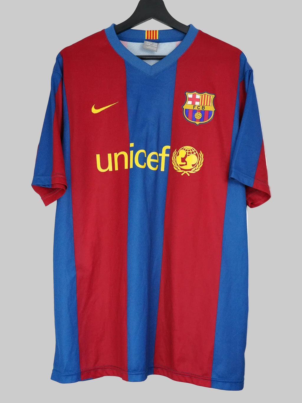 FC Barcelona 2007/08 Heimtrikot - Ronaldinho #10 (L)