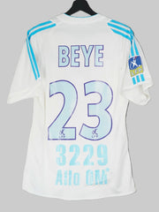Olympique Marseille 2003/04 Matchworn Home Shirt - Beye #23 (L)