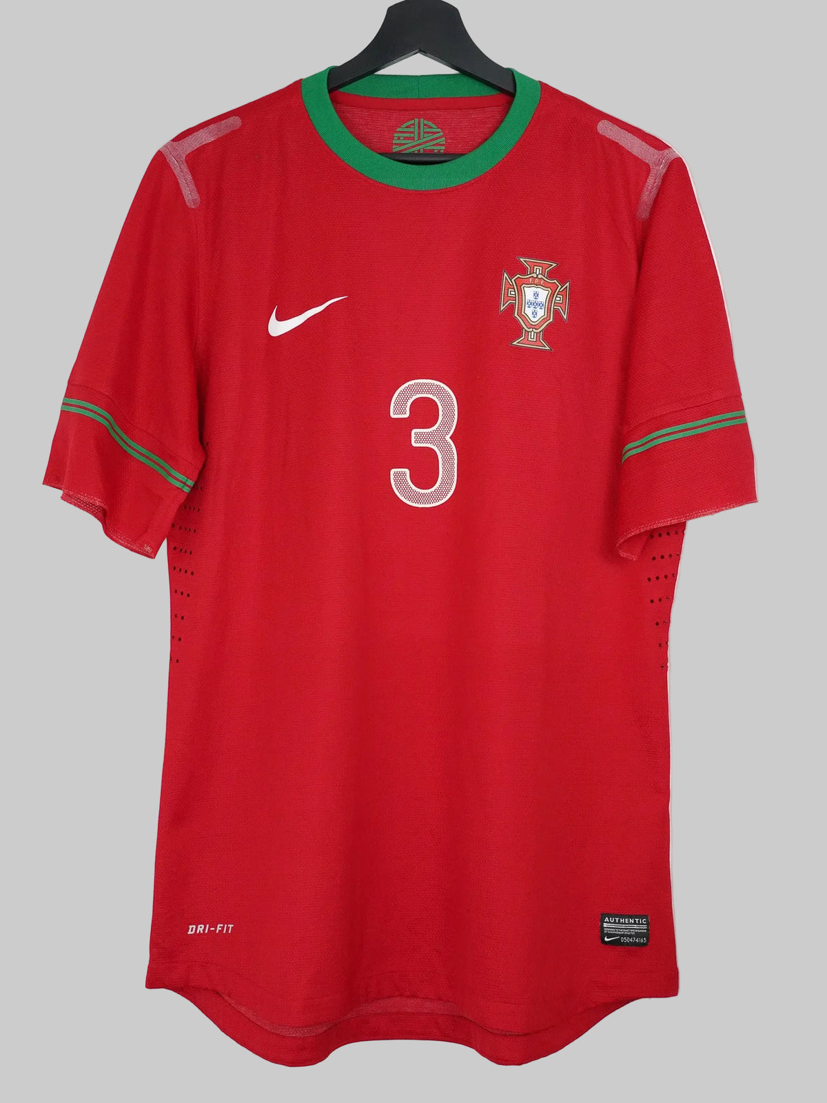 Portugal 2012/13 Matchworn Home Shirt - #3 (M)