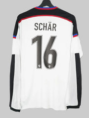 Camiseta del Basilea 2014/15 de visitante - Schär #16 (M)