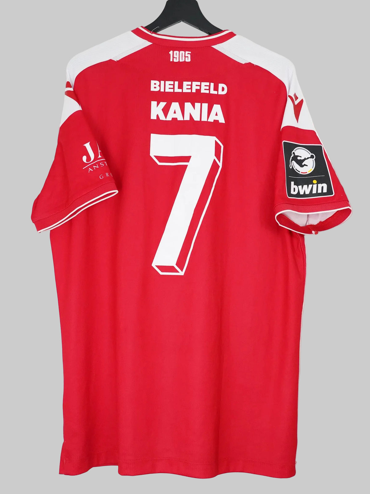 Armenia Bielefield 2022/23 Matchworn Third Shirt - Kania #7 (XXL)