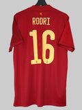 Spanien 2020/21 Heimtrikot - Rodri #16 (M)