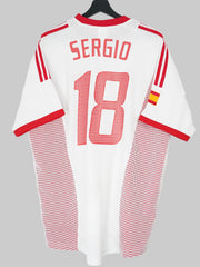 España 2002/03 Camiseta Visitante - Sergio #18 (L)