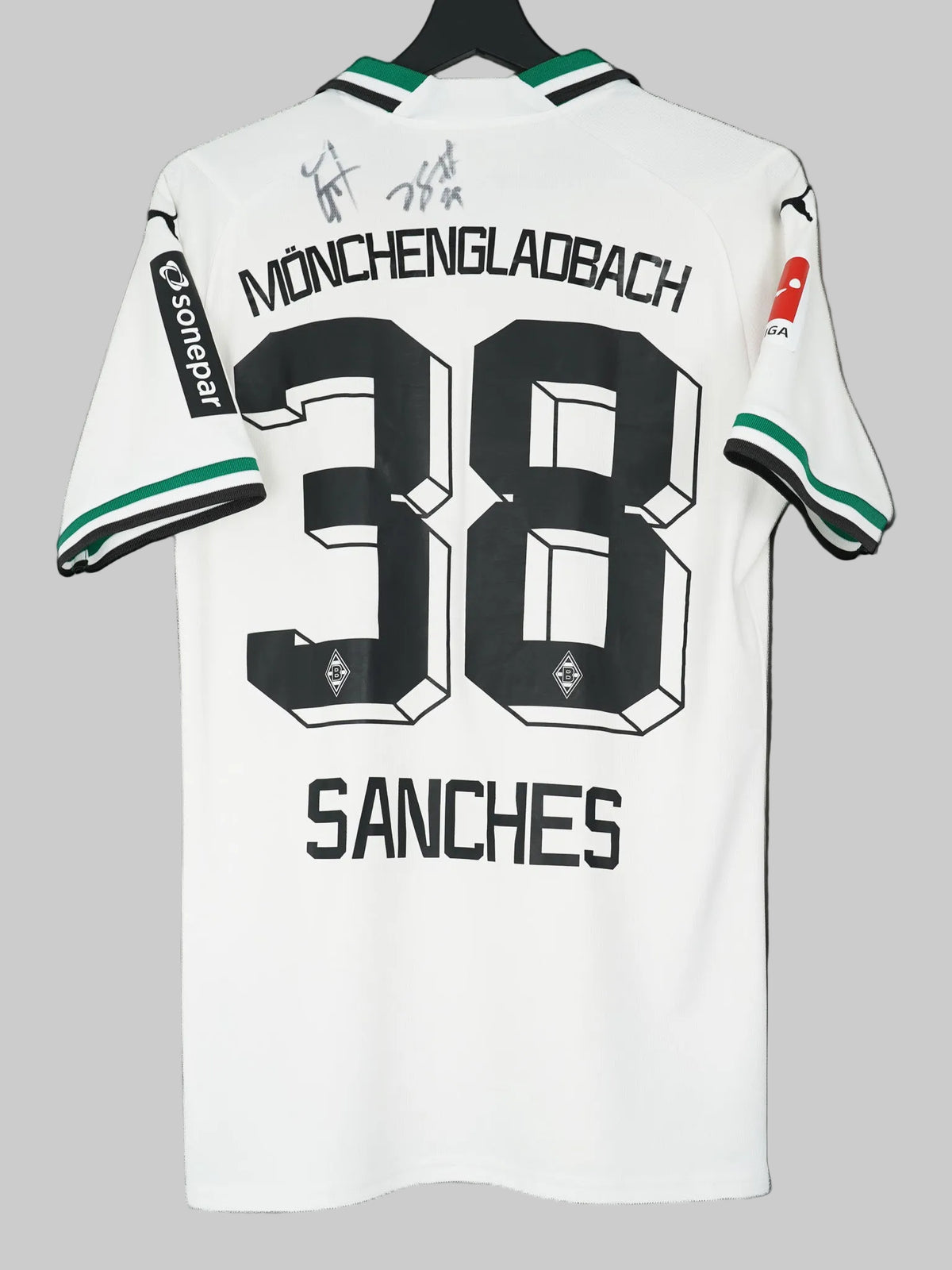 Mönchengladbach 2022/23 Signed Home Shirt - Sanches #38 (S)