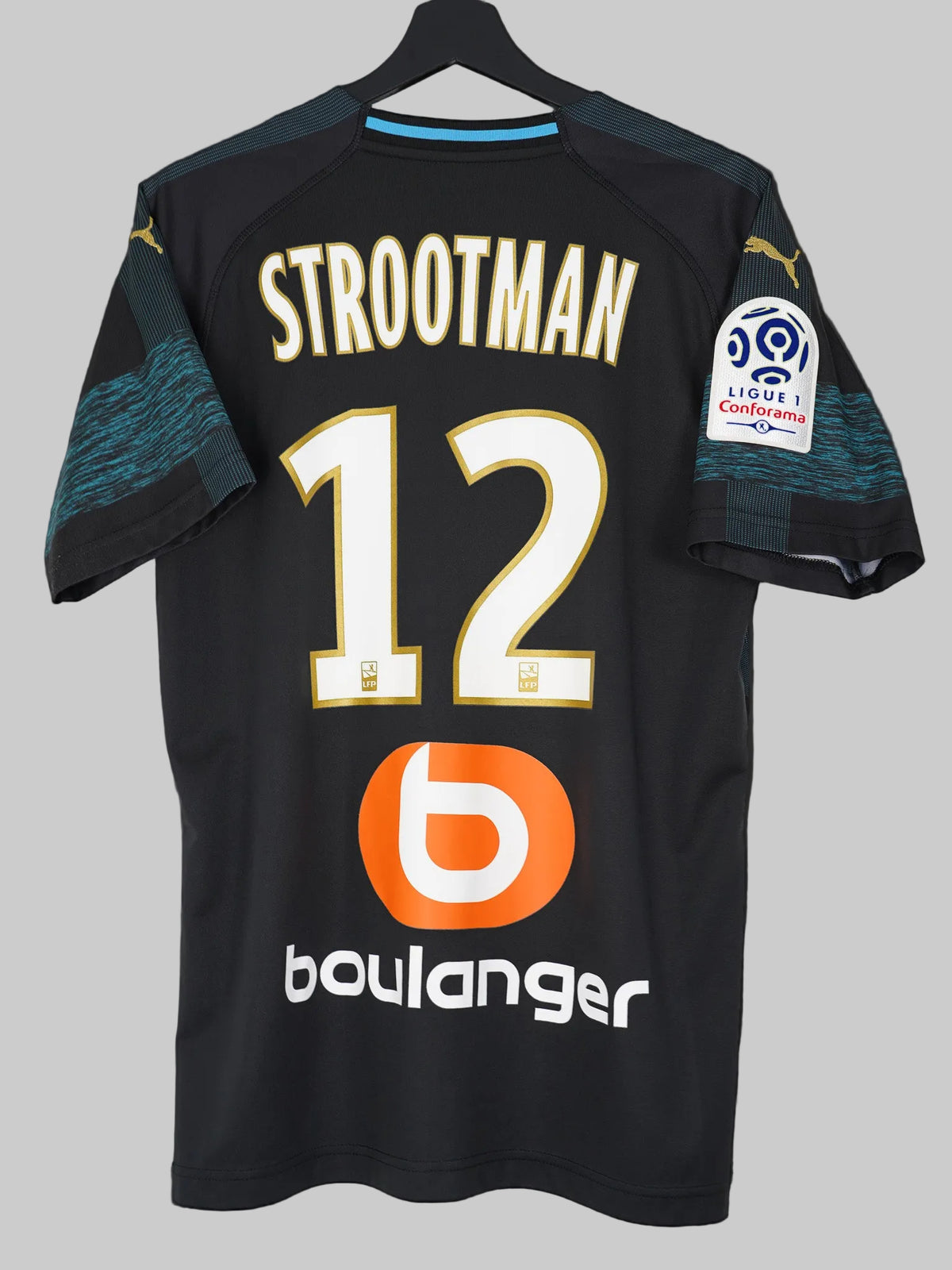 Olympiqe Marseille 2018/19 Away Shirt - Strootman #12 (M)