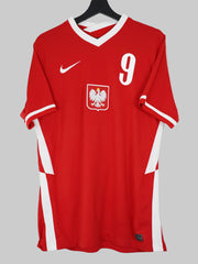 Camiseta de visitante de Polonia 2020/21 - Lewandowski #9 (M)